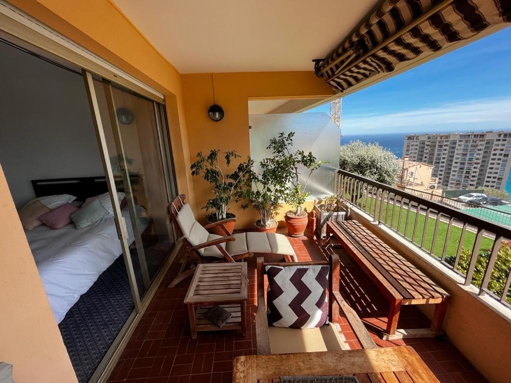 Une Terrasse Sur Monaco Logement 2 Chambre Beausoleil Dış mekan fotoğraf